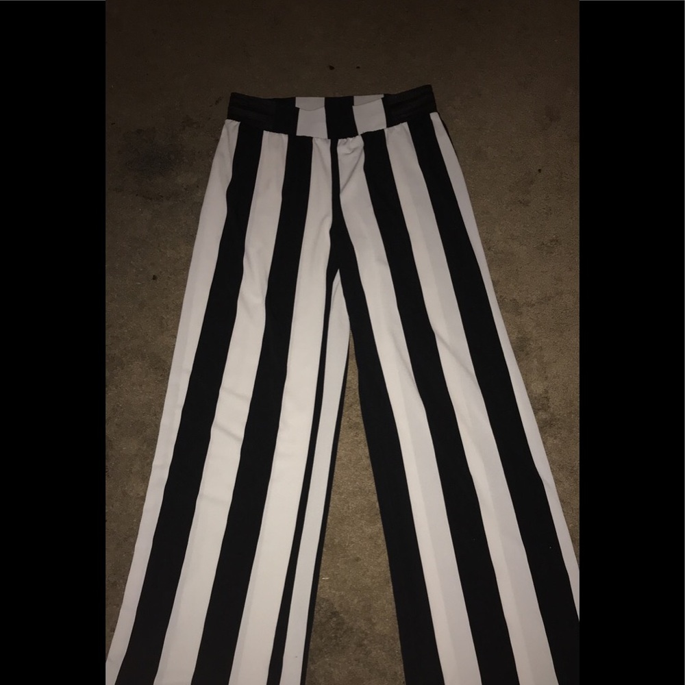 Black +white I.N.C pants